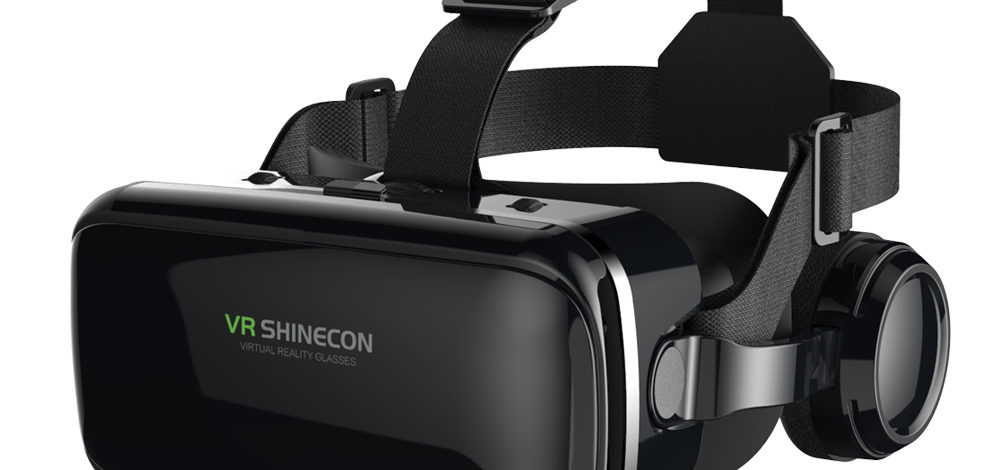 VR Headset with   Headphones