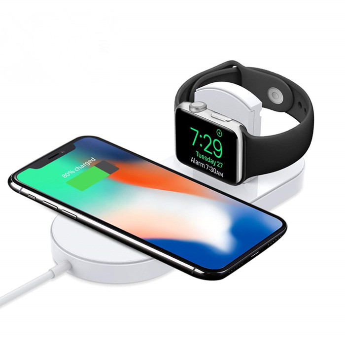 Wireless Fast Charger Iphone X Apple Watch 2 In 1 Fast Wireless