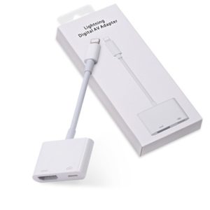 Compatible with iPad iPhone to TV HDMI Adapter,1080P High